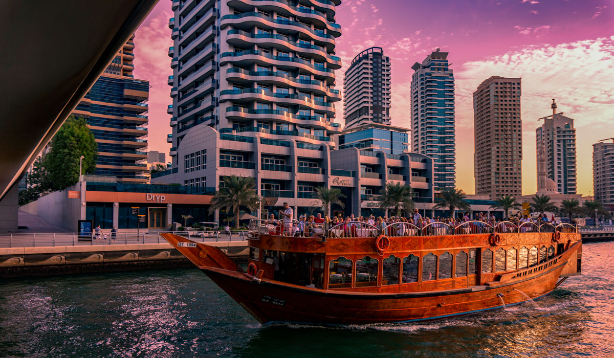 1-Hour Guided Marina Dhow Cruise
