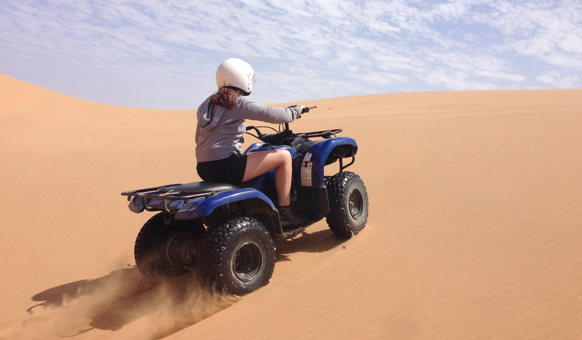 Dubai Red Dune Safari with Quad Bike, Camel Ride & Sandboard